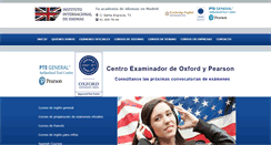 Desktop Screenshot of instituto-internacional.com